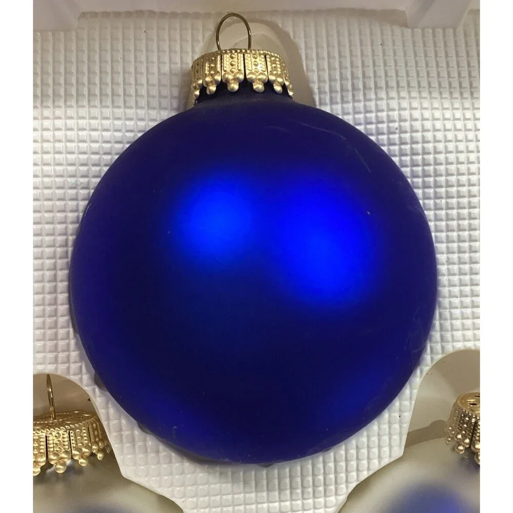 Krebs Glass Patriotic Christmas Ornament God Bless America 3